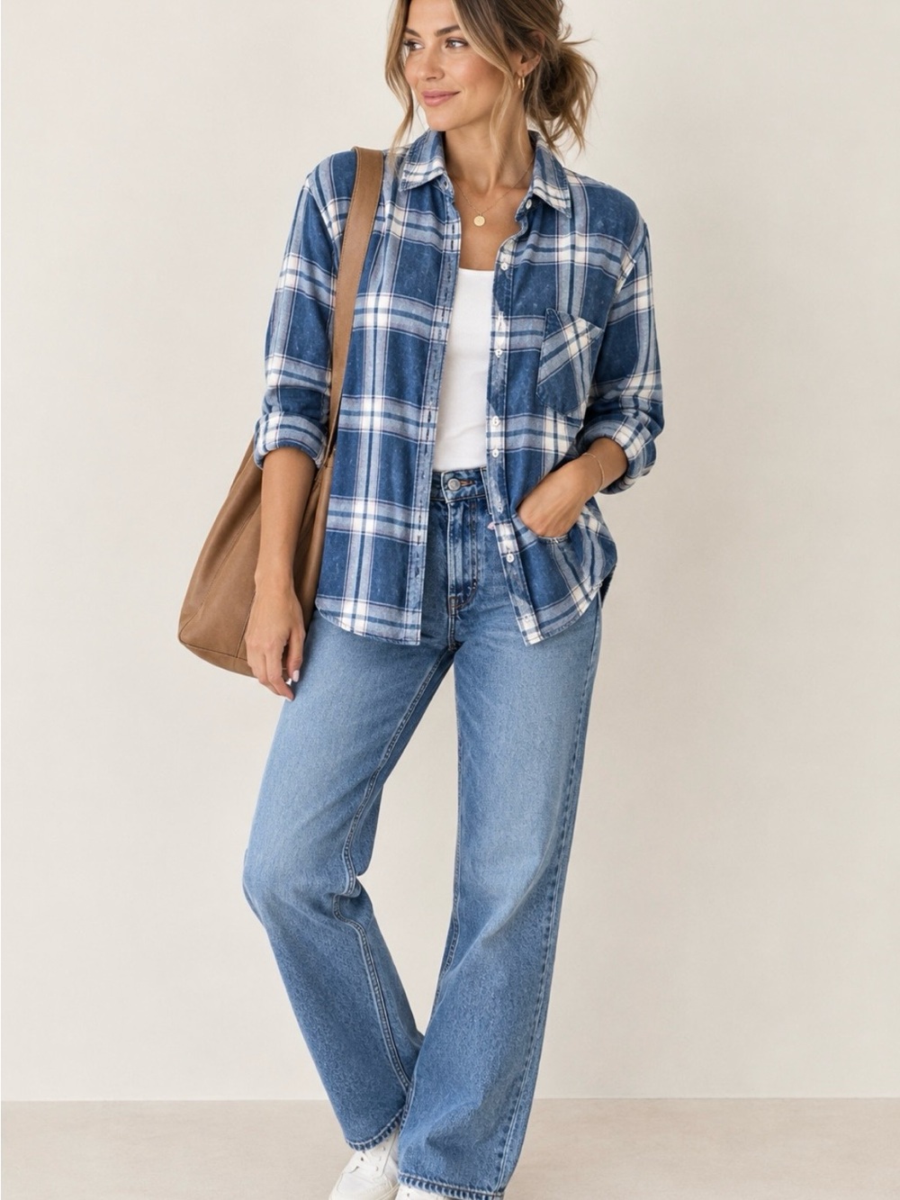 Rails Hunter Ocean Blush Cloud Wash Plaid Button-Down Shirt